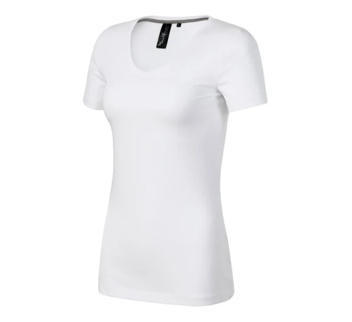 Malfini Action Tričko s výstrihom do V W MLI-70100 white