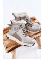 Dětské zateplené kozačky na zip Big Star model 21599152 - Big Star Shoes