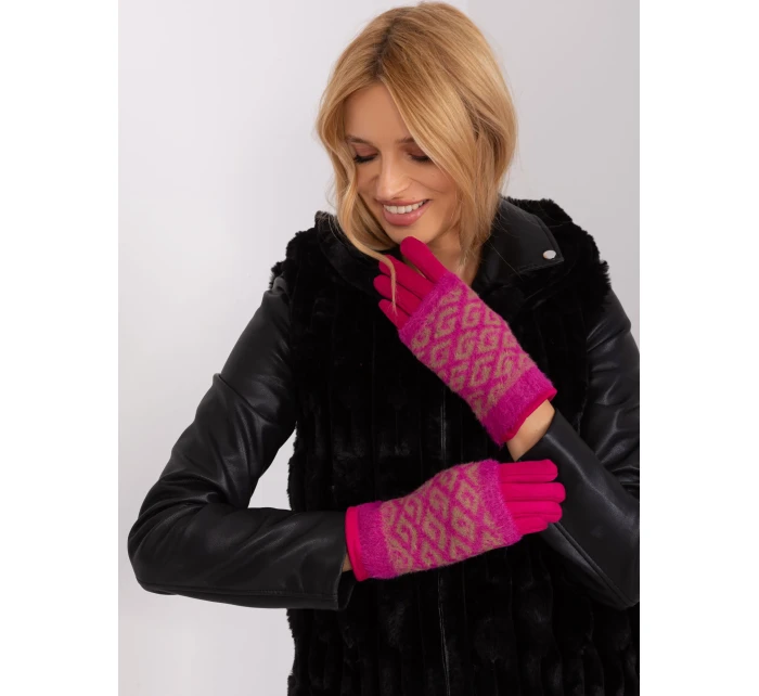 Rękawiczki AT RK model 19367720 fuksjowy - FPrice