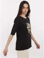 Bluzka CLM BZ model 21094612 czarny - FPrice Bluzka CLM BZ model 21094612 czarny - FPrice