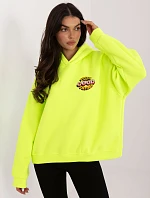 Mikina MJ BL H2503.70 fluo yellow