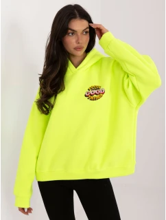 Mikina MJ BL H2503.70 fluo yellow