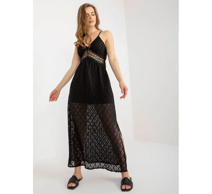 Sukienka TW SK BI model 18605198 czarny - FPrice Sukienka TW SK BI model 18605198 czarny - FPrice