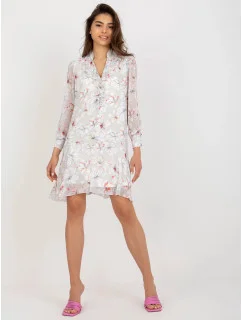 Dámske šaty NU SK 289.88P svetlo šedé - Nuansy