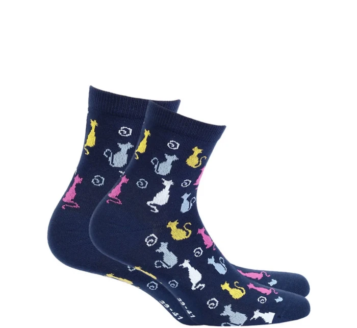 Dámské vzorované ponožky PERFECT model 6354545 - Wola