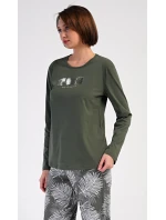 Dámské pyžamo dlouhé model 21154984 - Vienetta Dámské pyžamo dlouhé model 21154984 - Vienetta