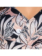 Dámske jednodielne plavky 61 black plus - AVA