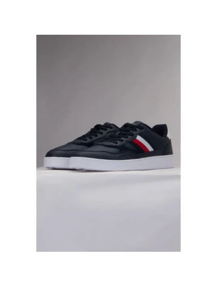 Tommy Hilfiger Court Cupsole Retro Lth Stripes M FM0FM04828 DW5 obuv