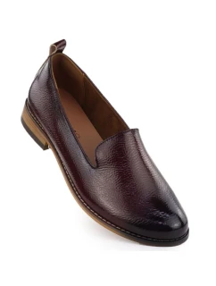 Dámske lakované topánky lord burgundy Potocki 19337