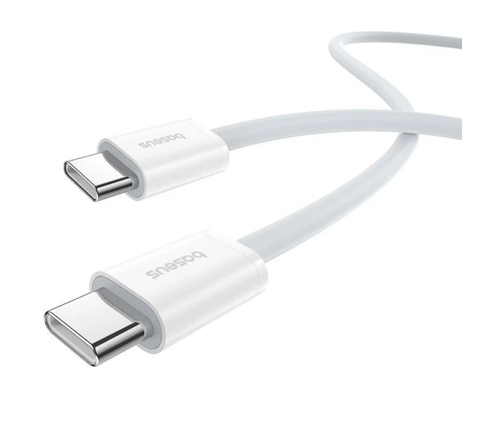Kábel Baseus Superior typu C-Type C 30W 2m (biely)