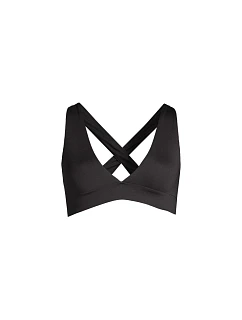 Plavková podprsenka CASALL V-Neck Crossback Bikini Top, čierna
