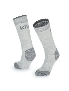 Vlnené ponožky LECCO-U Svetlosivá - Kilpi