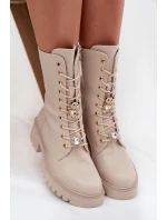 Dámské workery s přezkami Medvídek Srdce Béžové Iravine Dámské workery s přezkami Medvídek Srdce Béžové Iravine