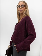 Sweter IR SW model 22544386 bordowy - FPrice