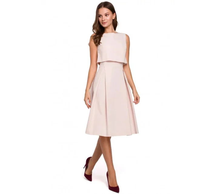 Dámské šaty s otevřenou zadní   model 15836485 - Makover