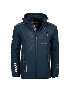 Unisex Softshellová bunda Tmavě modrá model 21421640 - Geographical Norway