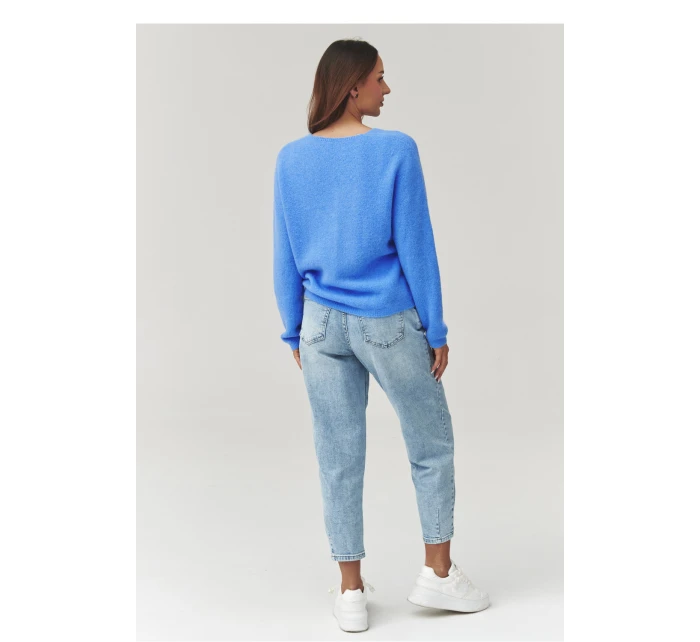 Zapínanie svetra model 223260 Makadamia