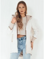 Dámská prošívaná bunda bílá Dstreet model 21973411 - FashionStreet Dámská prošívaná bunda bílá Dstreet model 21973411 - FashionStreet