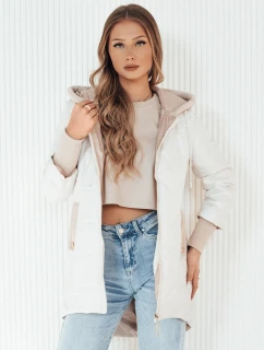 Dámska prešívaná bunda FLONSA biela FashionStreet TY4169