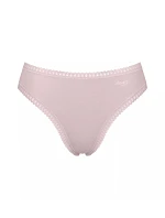 SLOGGI GO CRUSH - 3× vysoko strihané tangá z organickej bavlny Sloggi