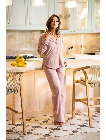 Belle Reverie MK 42 Blush Hour pyžamo dĺžka/r S-L
