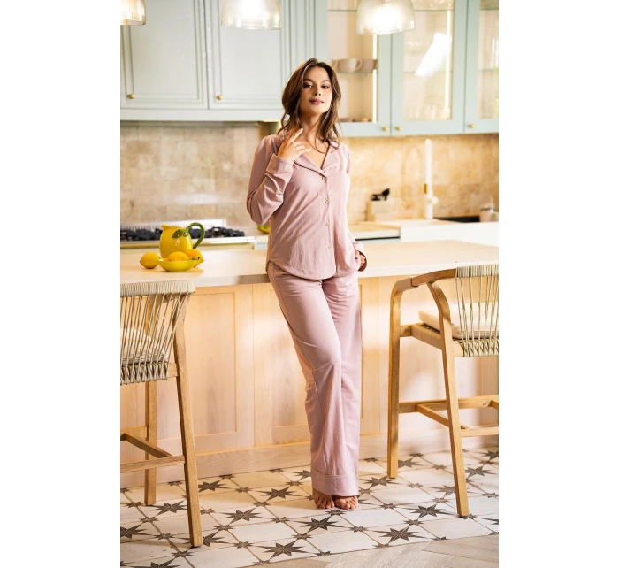 Belle Reverie MK 42 Blush Hour pyžamo dĺžka/r S-L