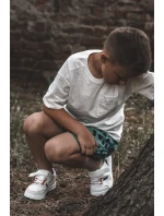 Klasické dětské sportovní boty bílé a Červené model 21621683 - Boto Klasické dětské sportovní boty bílé a Červené model 21621683 - Boto