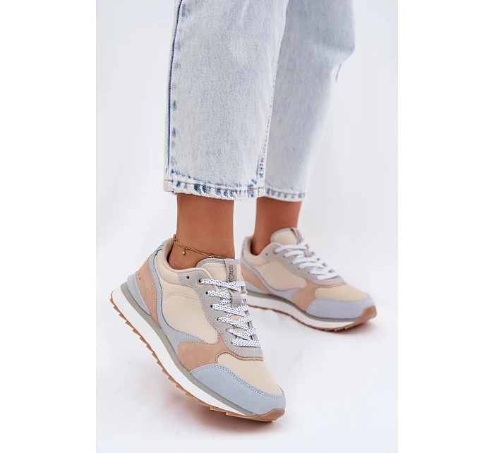 Dámské semišové tenisky McArthur MA2512W Modré Dámské semišové tenisky McArthur MA2512W Modré