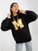 Dámska mikina EM BL 656 1.16 čierna - FPrice