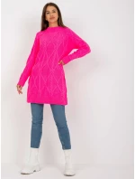 Sweter LC SW model 21110882 fluo różowy - FPrice