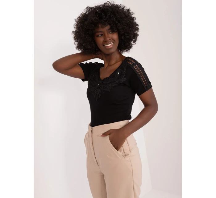 Blúzka PM BZ GN2074.77 čierna Blúzka PM BZ GN2074.77 čierna