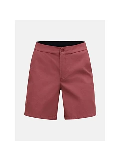 Dámske šortky PEAK PERFORMANCE W Player Shorts, červené