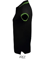 SOL'S Pasadena Women Dámské piqué polo model 22521901 black/lime SOL'S Pasadena Women Dámské piqué polo model 22521901 black/lime