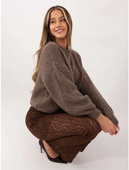 Jumper MI SW 1909.68 tmavo lila Jumper MI SW 1909.68 tmavo lila