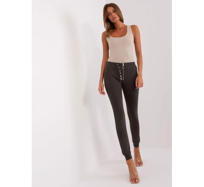 Spodnie dresowe RV DR model 18847985 ciemny khaki - FPrice Spodnie dresowe RV DR model 18847985 ciemny khaki - FPrice