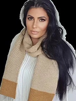 Dámska šál MEGAN medová - Kamea