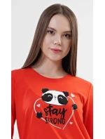 Dámské pyžamo dlouhé model 18316498 - Vienetta Secret