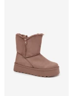 Snehové topánky model 218526 Krok vo veľkom štýle