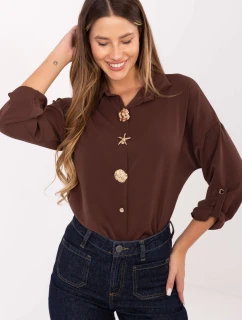 Košeľa s dlhým rukávom model 219388 Rue Paris