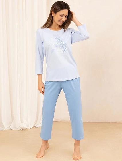 Pyžamo model 21202433 3/4 2XL4XL Z25/26 dámské - Regina