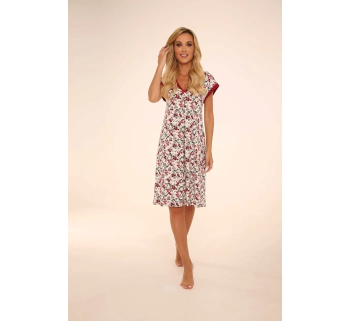 Dámska nočná košeľa DE LAFENSE 472 Mia kr / r 3XL-4XL