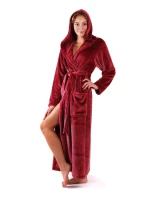 župan Siena s kapucí dámský starorůžová župan Siena s kapucí dámský starorůžová