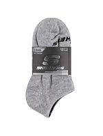 Skechers, 3 ks, unisex, bez froté, neviditeľné ponožky S114041-020, sivé, veľkosti 39–42 Skechers, 3 ks, unisex, bez froté, neviditeľné ponožky S114041-020, sivé, veľkosti 39–42