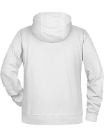 Pánská raglánová mikina s kapucí 02. white model 22435104 - Daiber Pánská raglánová mikina s kapucí 02. white model 22435104 - Daiber