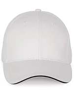 KP 185 6 panelová sandwich kšiltovka model 22423190 white/navy - K-up