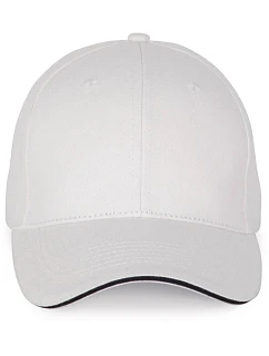 KP 185 6 panelová sandwich kšiltovka model 22423190 white/navy - K-up
