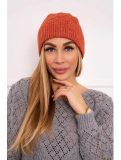 Tenká čepice Oliwia model 18750363 červená - K-Fashion