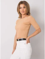 Bluzka CA BZ model 21786295 camelowy - FPrice