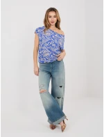 T shirt model 22031391 ciemny niebieski - FPrice