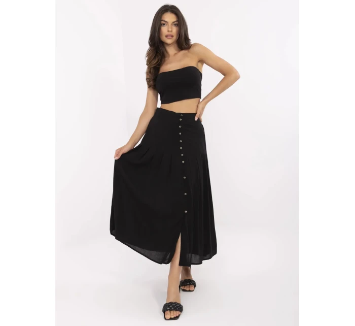 Spódnica model 21116745 czarny - FPrice Spódnica model 21116745 czarny - FPrice